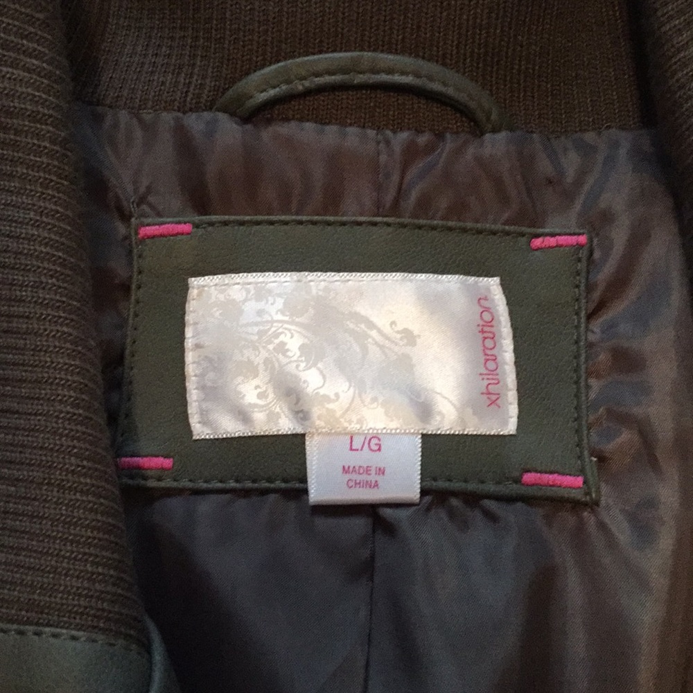 Green zip jacket - Picture 2 of 4